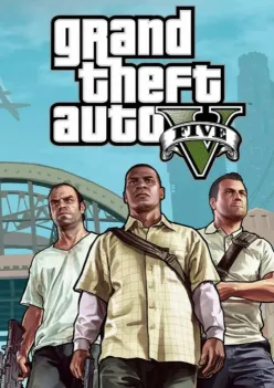 کاور رسمی grand theft auto v enhanced edition