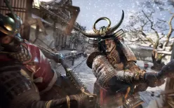 خرید Assassin’s Creed Shadows برای ویندوز – مبارزهٔ تن‌به‌تن در خیابان بارانی کیوتو