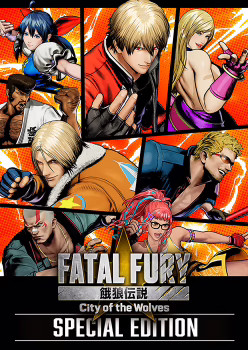 کاور رسمی FATAL FURY: City of the Wolves Steam Account