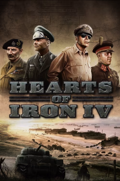 Hearts of Iron IV Steam cover