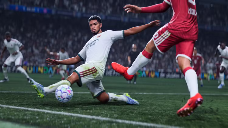 تصویری از دفاع کردن در بازی fc 27
