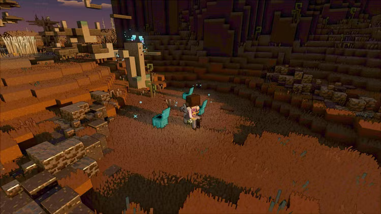 خرید Minecraft Legends نسخه Deluxe و Hero Pass | تصویر محیط بازی