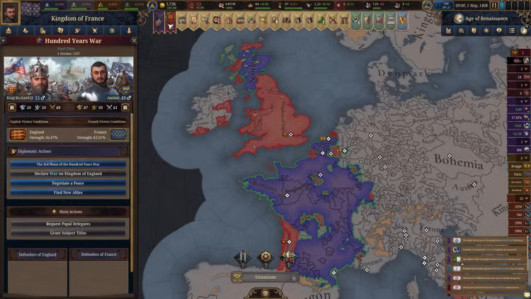 اسکرین‌شات بازی Europa Universalis V — تصویر 4